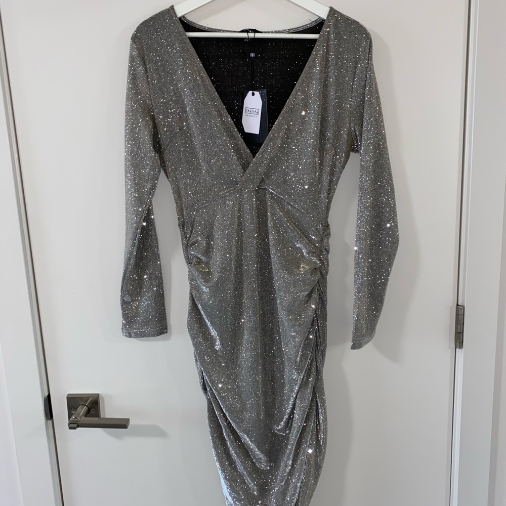 Silvery dress